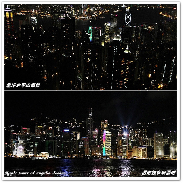 香港景點,世界三大夜景,太平山頂纜車,百萬夜景 @Darren蘋果樹旅遊玩樂誌