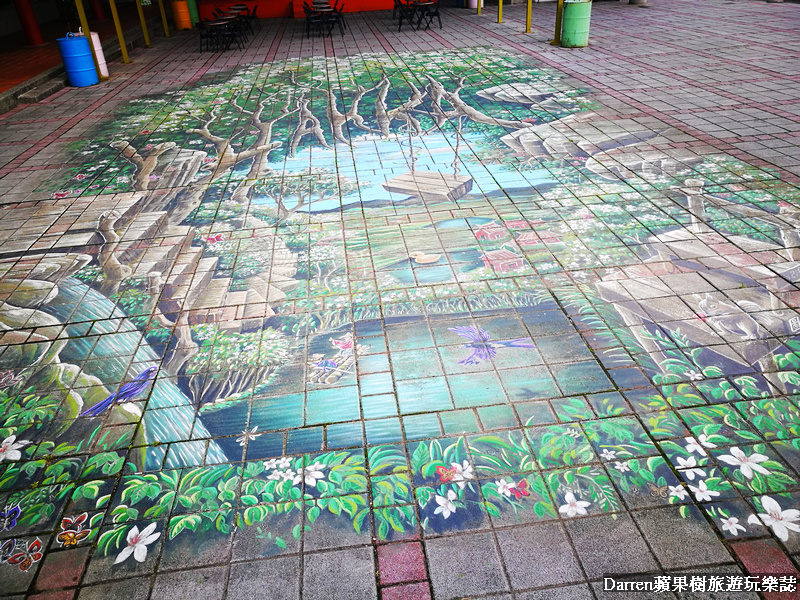 桃園賞桐花景點,3D立體地景彩繪藝術,桃園客家桐花祭,桃園龍潭景點,桃園市客家文化館