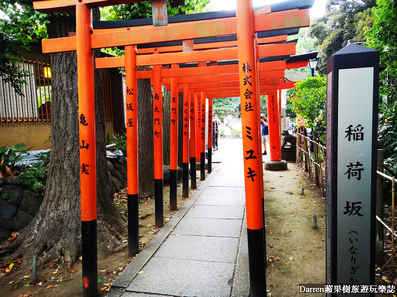 東京隱藏神社,東京千本鳥居,東京必拍,日本東京景點,東京景點,上野景點,花園稻荷神社,日本神社鳥居