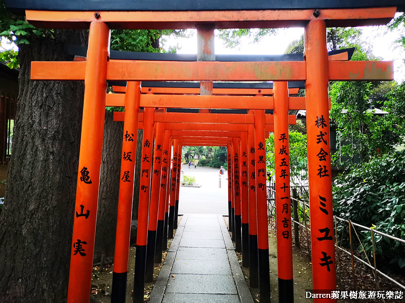 上野景點,花園稻荷神社,日本神社鳥居,東京隱藏神社,東京千本鳥居,東京必拍,日本東京景點,東京景點