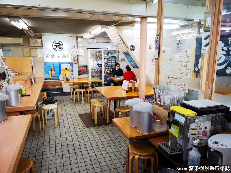 札幌早餐,札幌美食,札幌丼飯,北海道海膽蓋飯,北海道景點,二條市場推薦,近藤昇商店,壽司五膳,海鮮蓋飯,寿司処,寿司処けいらん,二條市場美食