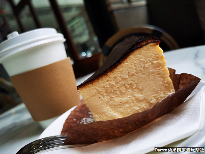 摸摸桃子洋菓子gâteau de momochee/半熟巴斯克乳酪/雙連站甜點/中山區下午茶甜點外帶