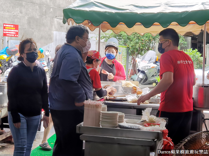  鹿港美食|林明堂素食麵/彰化鹿港素食麵豆包麵一碗只要40元(菜單價位)