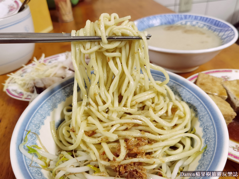 蘆洲美食|蘆洲大廟口切仔麵/50年蘆洲切仔麵始祖/布丁麵黑白切(菜單價位)