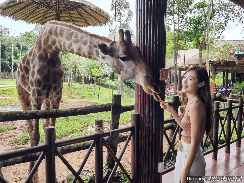 富國島動物園,富國島長頸鹿餐廳,富國島景點,富國島自由行,珍珠野生動物園,越南旅遊,富國島野生動物園