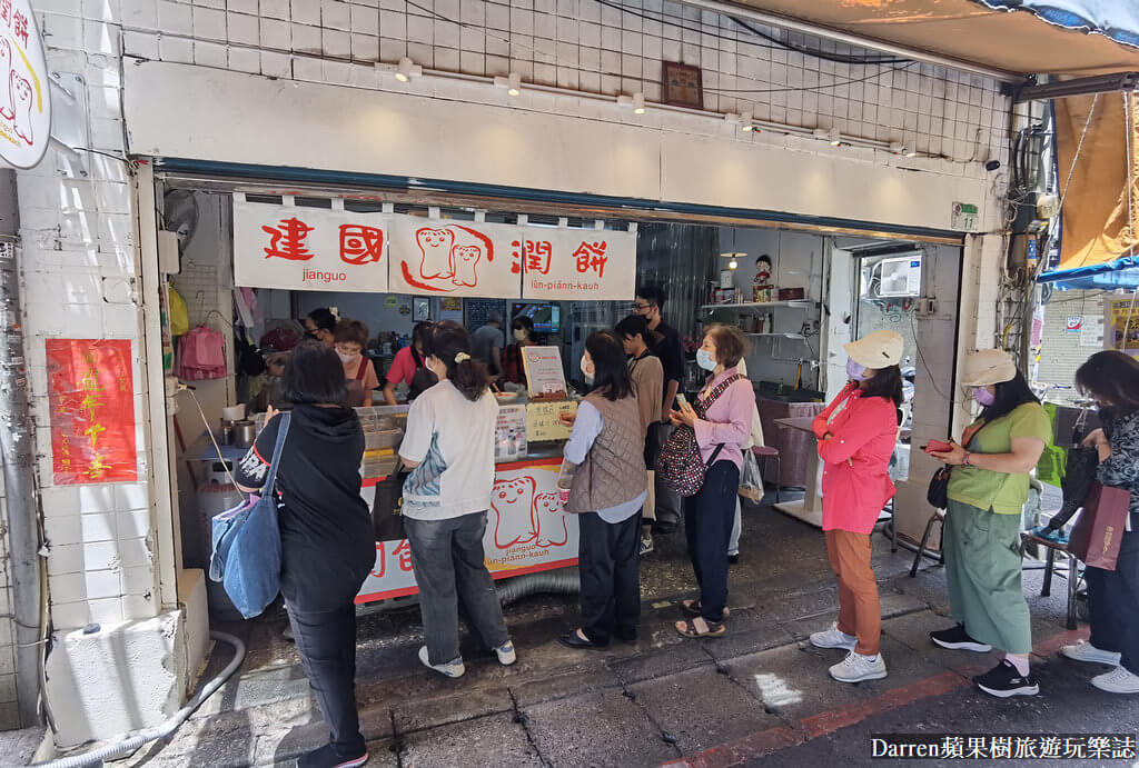 網站近期文章：雙連美食》建國潤餅，雙連市場小攤紅到日本都來採訪的台北潤餅推薦