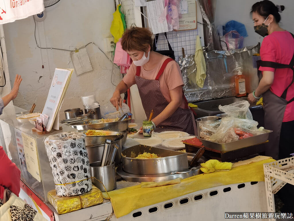 雙連美食,建國潤餅,台北文昌宮美食