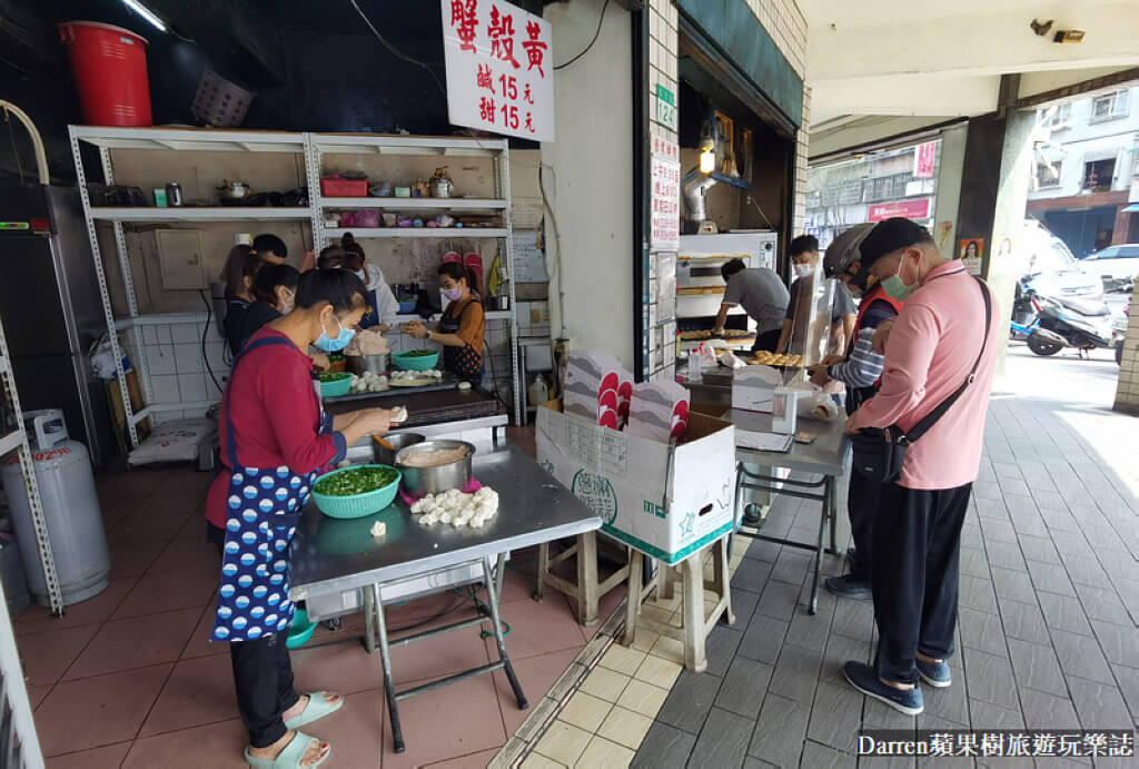 萬大蟹殼黃碳烤燒餅店,萬華美食